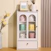 Joybos® Metal Desktop Display Cabinet With Drawers