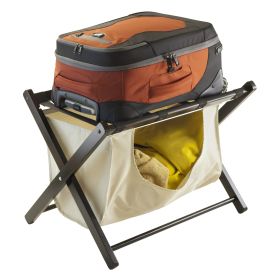 Dora Luggage Rack with removable fabric basket