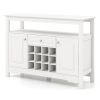 Buffet Sideboard Wine Liquor Coffee Bar Cabinet with Removable Wine Rack