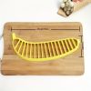 1pc Creative Banana Slicer Fruit Salad Divider Kitchen Gadgets