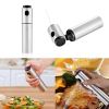 Olive Oil Sprayer Refillable Stainless Steel Wine, Oil and Vinegar Pump Sprayer for Cooking, Salad Oil Dressing, Baking, BBQ